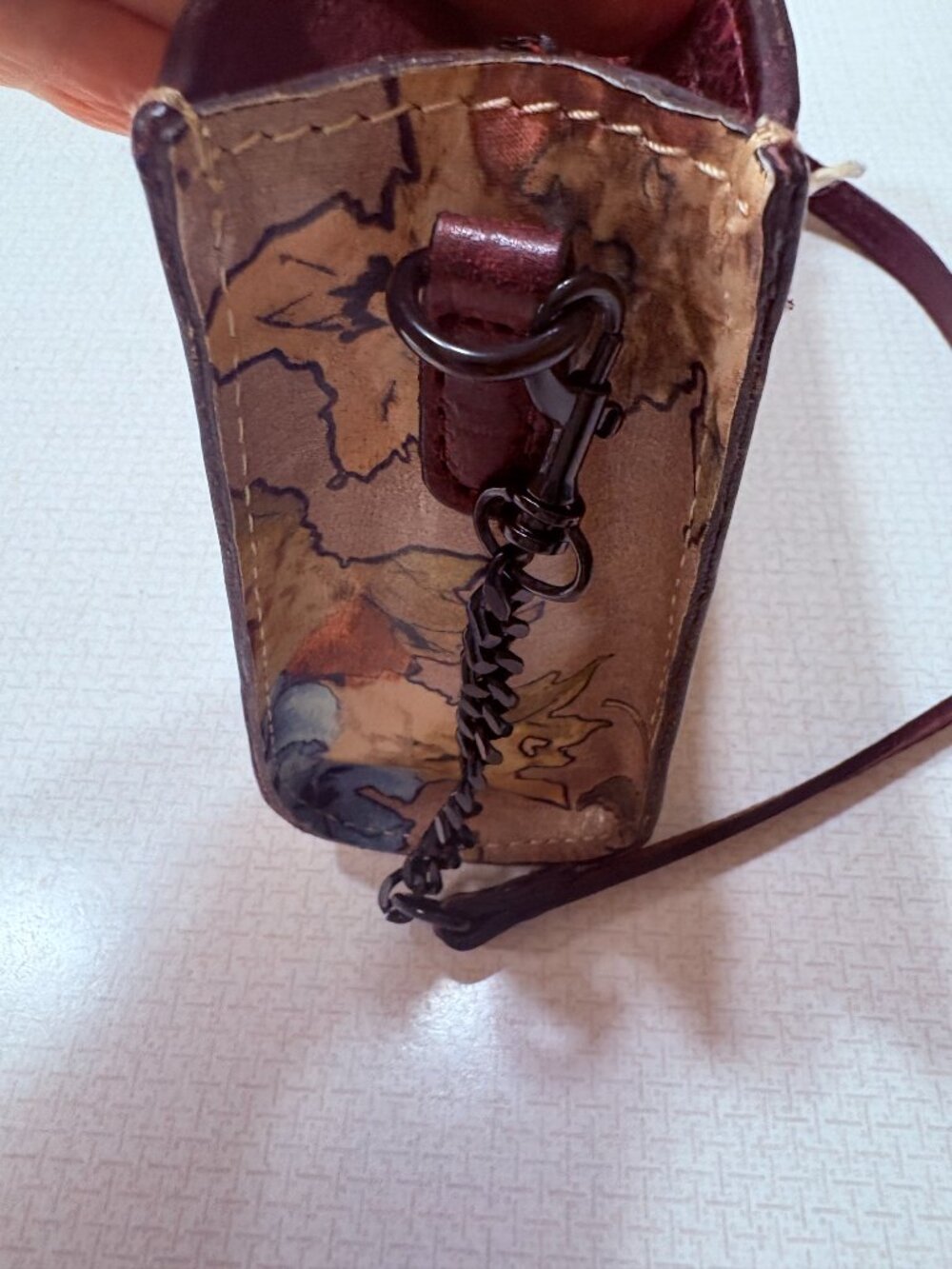 Like New Patricia Nash Dusty Rose Messenger/Crossbody & shoulder straps - Picture 3 of 14